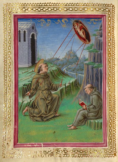 De Stigmatisatie van Sint Franciscus door Taddeo Crivelli